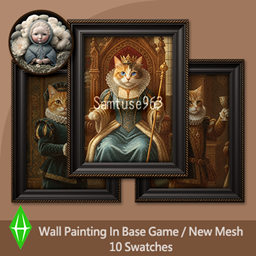 Medieval Cat Painting #1 Sellable Samtuse963 project image