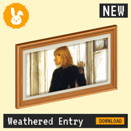 Raster Rabbit: Daily Drop - Weathered Entry | HUMAN TRACES Portrait Collection (3 New Paintings) project image