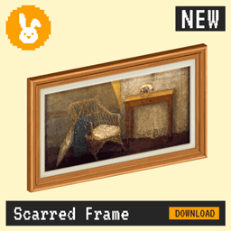 Raster Rabbit: Daily Drop - Scarred Frame | HUMAN TRACES Still Life Collection (3 New Paintings) project image
