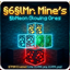 Mr. Mine's Neon Glowing Ores logo