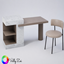 Valmere Marble Dining Table  logo