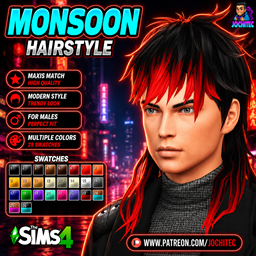 Monsoon hairstyle by Jochi project image