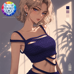 🧶Asymmetrical Wrapped Knit Top project image