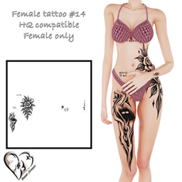 Female tattoo #14 project image