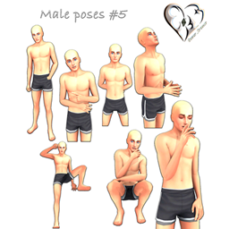 Male poses #5 project image