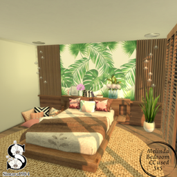 Melinda Bedroom | Boho-Jungle Oasis (CC Used) project image