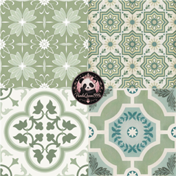 🌿 Verdant Whimsy – 4‑Tile Set project image