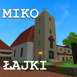 Mikołajki city map logo