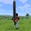 Monster Slayer (BIG sword!) logo