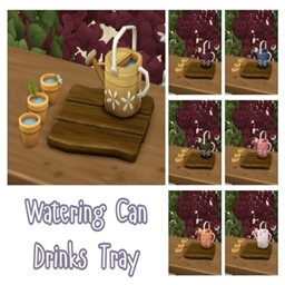 littlbowbub Watering Can Drinks Tray / translation spanish by Monisims project image