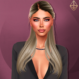 Aurum - Miranda hairstyle front without bangs