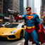 City Gun And Superhero logo