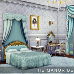 The Manor Bedroom (No CC!) - room project image