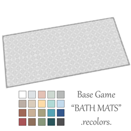 Base Game Bath Mats Recolors project image