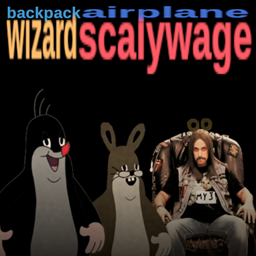 Bakpak Wizard Aeroplane Scaleywage logo