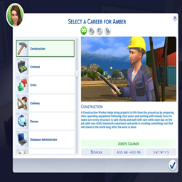 Construction Career kiarasims   / translation spanish by Monisims project image