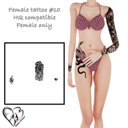 Female tattoo #10 project image