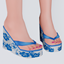 Summer Breeze Platform Flip-flops logo