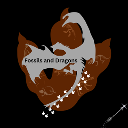 Fossils and Dragons logo