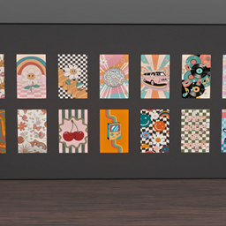 Groovy Poster Set logo