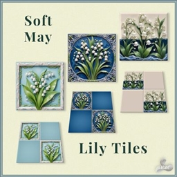 Soft May Lily Tiles project image
