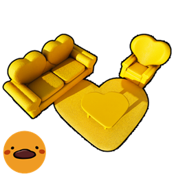 MH Heart Living Room Set project image