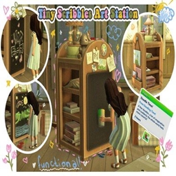 Tiny Scribbles Art Station! (Functional) - Tamsie / Translated to Spanish by dokimtz