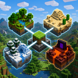 Custom Worlds logo