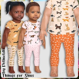 Infants Cute Girls Leggings project image