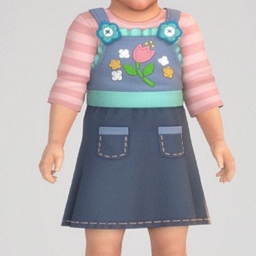 Pinafore Crochet (Infants) project image