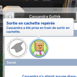 Caught Sneaking Out New Milestone - Traduction FR logo