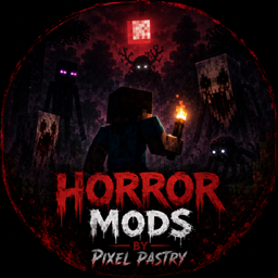 horror mods by Pixel Pastry logo