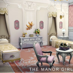 The Manor Girls' Room (No CC!) - room project image