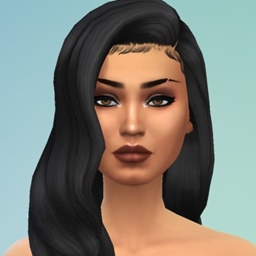 Base Sim - Hispanic Goth girl - Base sim