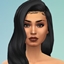 Base Sim - Hispanic Goth girl - Base sim logo