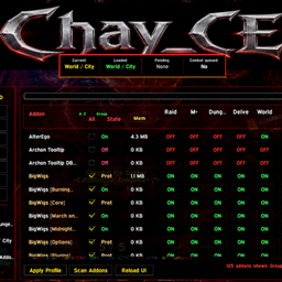 ChayAddonProfiles logo