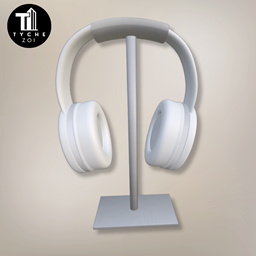HD Headphones - Silver logo