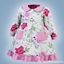 Infant - Collared pocket dress logo
