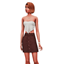 Seasons Corduroy Skirt logo