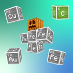 Element material blocks logo