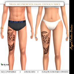 Angel Tattoo Unisex logo