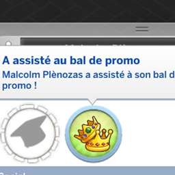 Attended Prom New Milestone - Traduction FR logo