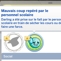 Caught By School Staff New Milestone - Traduction FR logo