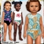 Toddler Hawaiian Print Bodysuits logo