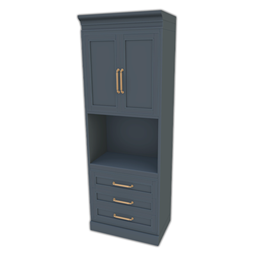 Comiko - Modern Farm Kitchen Appliance Cabinet project image
