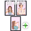 Girl make up paintings set logo