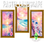 Pastel landscape logo