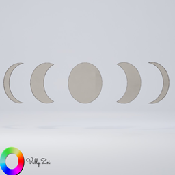 Moon Phase Mirror Set project image
