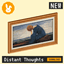 Raster Rabbit: Daily Drop - Distant Thoughts | SILENT PAUSES Portrait Collection (3 New Paintings) logo