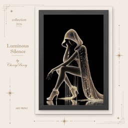 wall art Luminous Silence logo